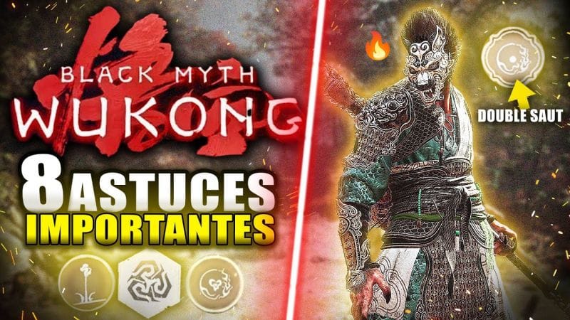 Black Myth Wukong : 8 Mécaniques de COMBAT SECRÈTES à Utiliser pour devenir PLUS FORT !! ASTUCES