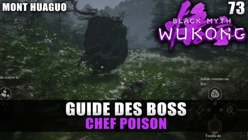 Black Myth Wukong : Guide BOSS : CHEF POISON (Stratégie COMBAT) Mont Huaguo