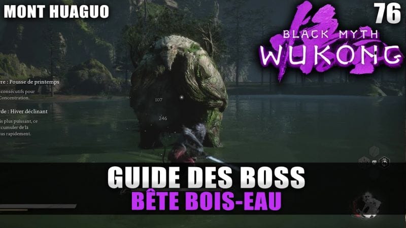 Black Myth Wukong : Guide BOSS : BÊTE BOIS-EAU (Stratégie COMBAT) Mont Huaguo
