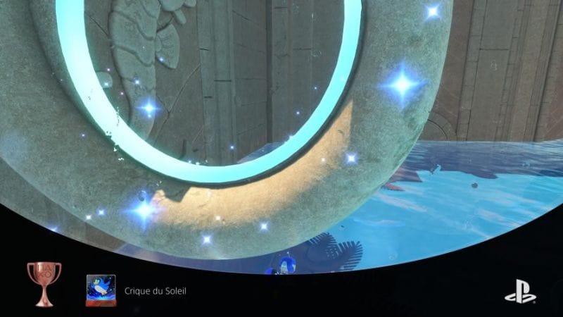 Où trouver l'anneau Sous l'Océan (Crique du Soleil) | Guide Astro Bot