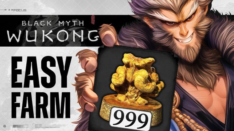 Top 4 BEST SPOTS To Farm Mind Cores Fast & Easy in Black Myth Wukong - 18 Mind Cores Per Run