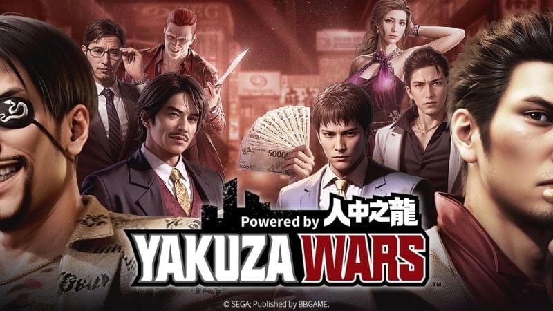 Yakuza Wars est un titre de stratégie mobile, et non le prochain grand jeu de la série actuelle.