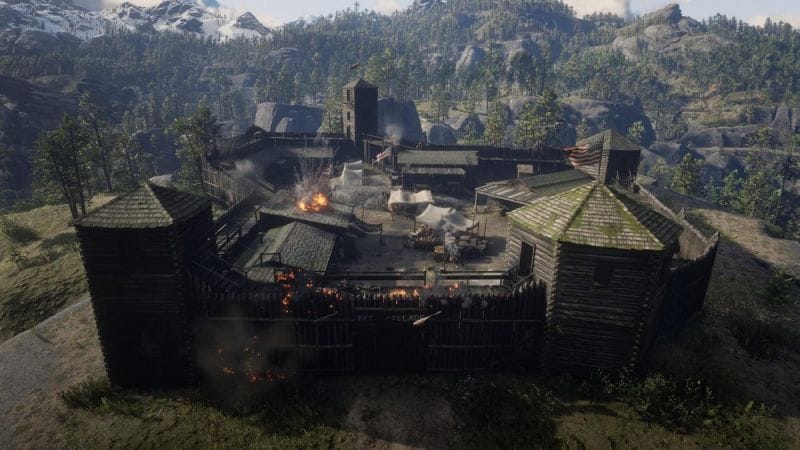 Fort Wallace Red Dead Redemption 2 : Comment se frayer un chemin vers l'intérieur ?