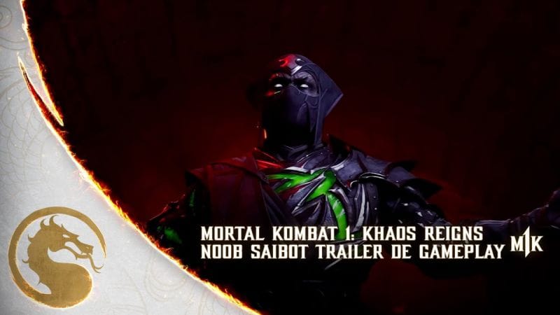 Mortal Kombat 1 s'attarde sur Noob Saibot dans le dernier trailer de gameplay de l'extension Khaos Reign