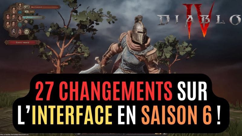 Grosse Salve De Modifications Sur La Qualité De Vie De Diablo IV En Saison 6 !