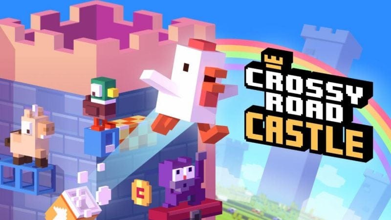 GEEKNPLAY - Crossy Road Castle - Le jeu débarque aujourd’hui sur consoles et promet des heures de fun en coopération !