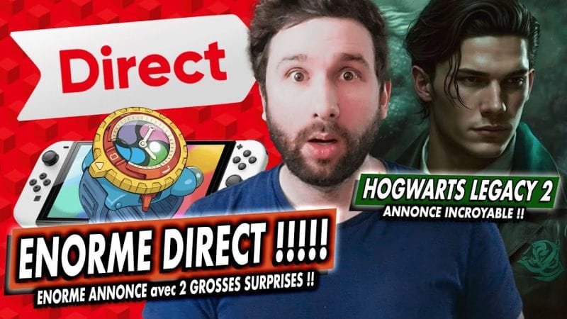 ENORME DIRECT annoncé + HOGWARTS LEGACY 2 😱 LES ANNONCES DE FOU !!