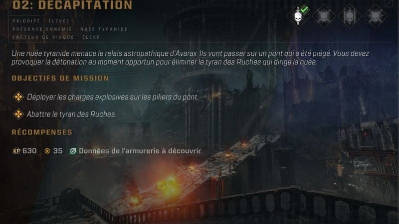 Décapitation (deux plaques de données)