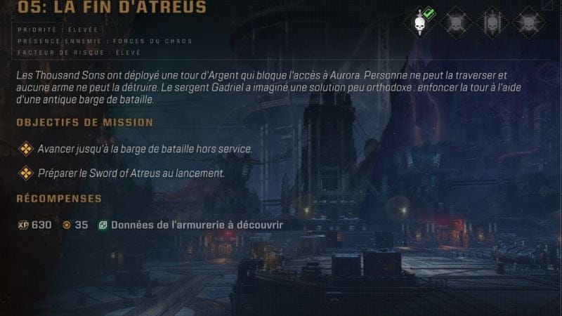 La fin d'Atreus (deux plaques de données)