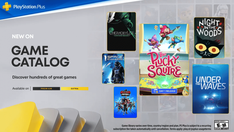 The Plucky SquireLa nuit dans les bois, Under the Sea et bien d'autres encore rejoignent PS Plus ce mois-ci