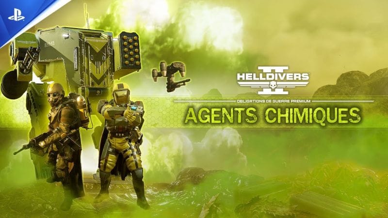 Helldivers 2 - Obligations de guerre premium (Warbond) #8 - Agents chimiques | PS5, PC