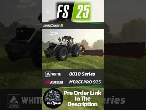 Factsheet Friday featuring Fendt Vario 700 & AGCO White 8010 Series | Farming Simulator 25 | FS25