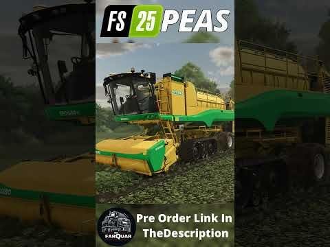 FS25 PEAS!! | Farming Simulator 25 | FS25