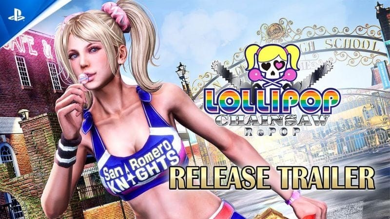 Lollipop Chainsaw RePOP - Release Trailer | PS5 Games