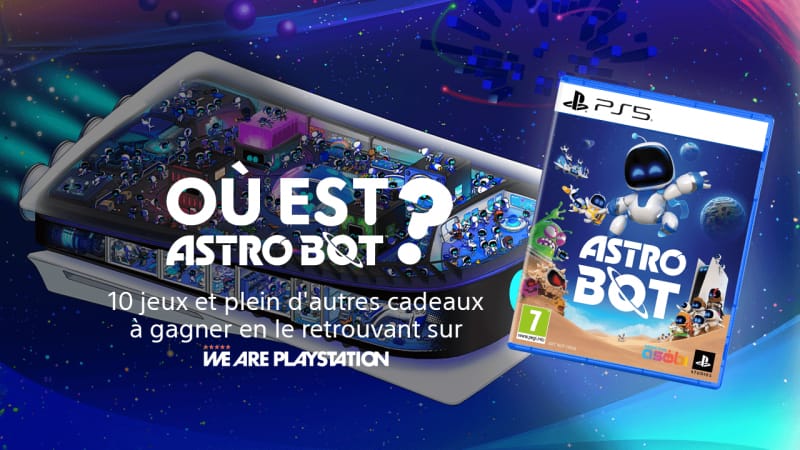 Participez au Jeu-concours – Où est Astro  Bot ? sur #WeArePlayStation  !
