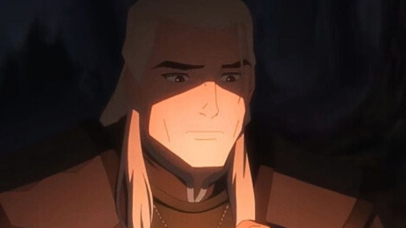 L'anime The Witcher est en retard, mais s'offre un extrait exclusif