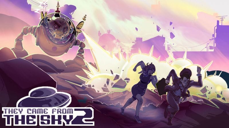 GEEKNPLAY - They Came From the Sky 2 – Sauvez la Terre de l'humanité dans ce nouveau jeu au style rétro !