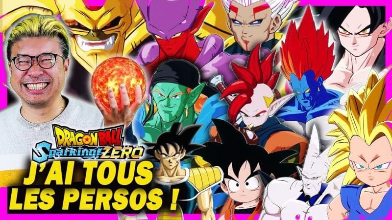Dragon Ball Sparking Zero : je teste les 182 perso, dont DB GT + films OAV (MON GAMEPLAY EXCLU 4K)
