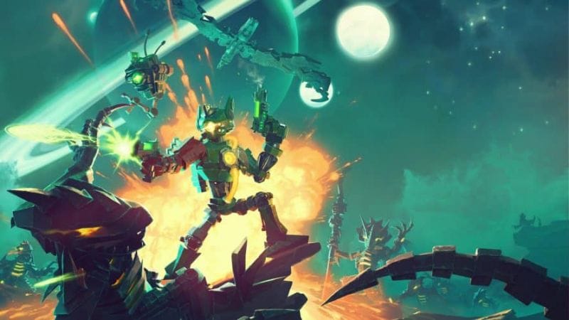Test Akimbot - Un hommage inégal mais plaisant aux classiques de l'action-plateforme