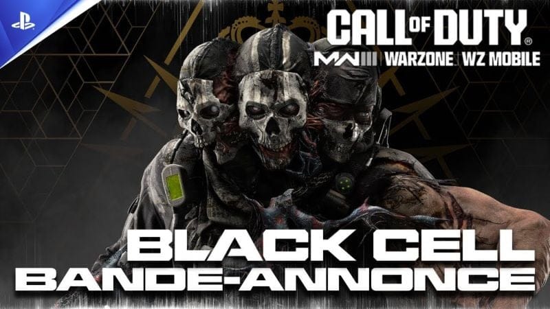 Call Of Duty Modern Warfare III & Warzone - Mise à niveau Black Cell Passe de combat S6 | PS5, PS4