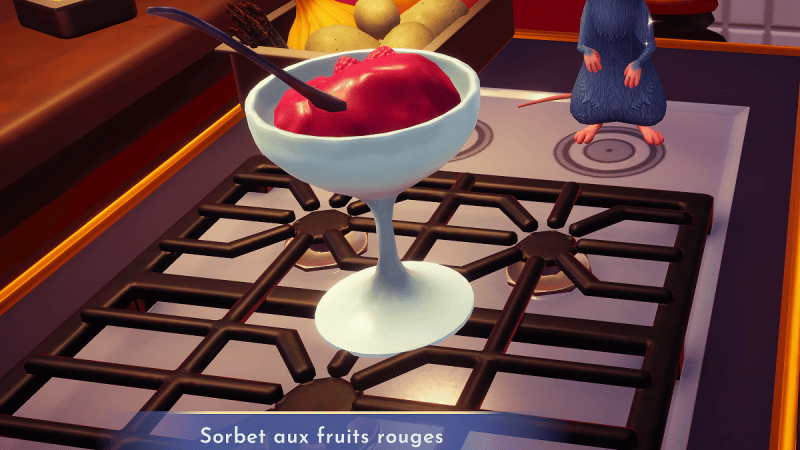 Sorbet aux fruits rouges Disney Dreamlight Valley : comment préparer cette recette 4 étoiles ?