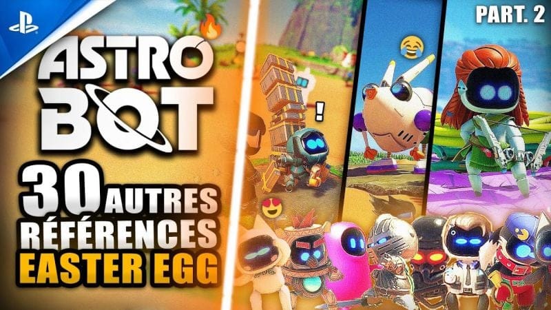 ASTRO BOT : 30 Autres RÉFÉRENCES incroyables dans le jeu ! (Part.2) SECRETS & Easter Egg 🔥