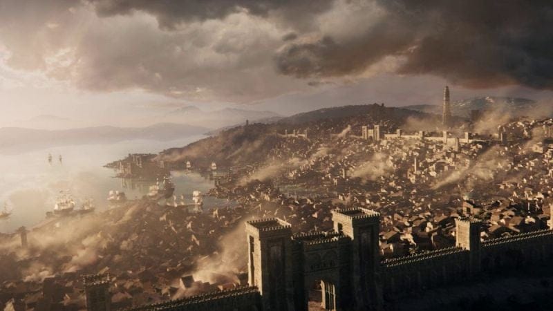 Un joueur de Cities: Skylines recrée la Porte de Baldur de Baldur's Gate façon ville moderne