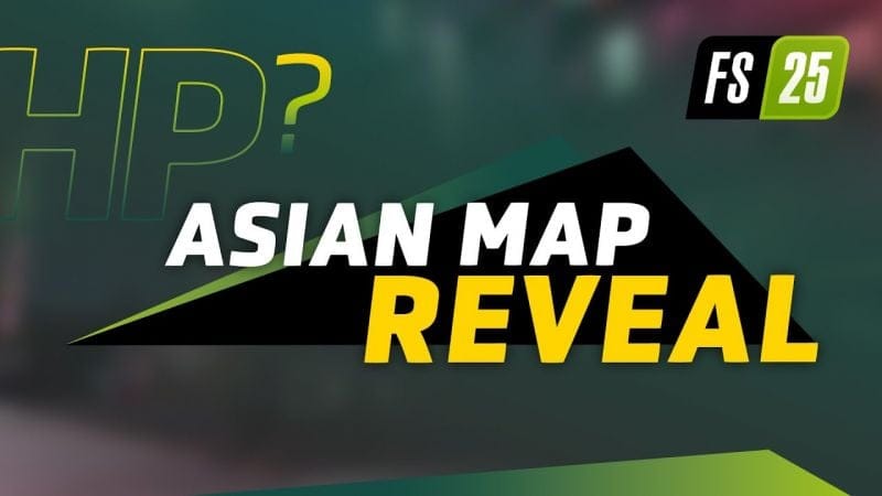 Farming Simulator 25 dévoile sa carte asiatique avec son agriculture et ses points d'intérêt