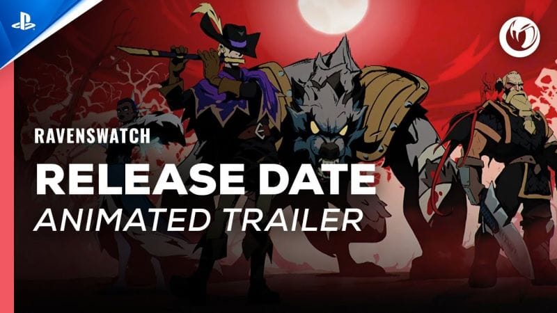 Ravenswatch - Release Date Animated Trailer | PS5 & PS4 Games