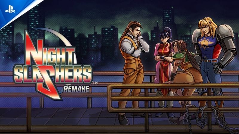 Night Slashers: Remake - Launch Trailer | PS5 & PS4 Games