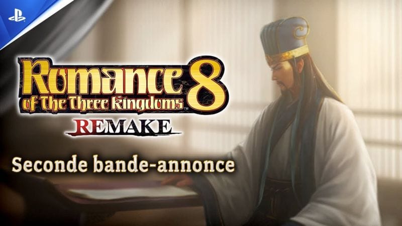 ROMANCE OF THE THREE KINGDOMS 8 Remake - 2e trailer | PS5, PS4