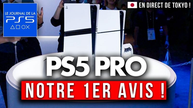 PS5 PRO : On a pu voir la console et du gameplay a Tokyo ! 💥Nos impressions préliminaires