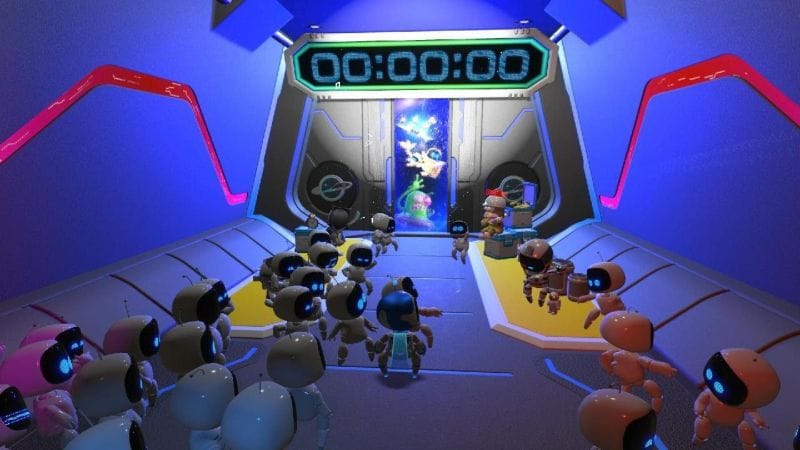 AstroBOT End Countdown in ASTRO's PLAYROOM