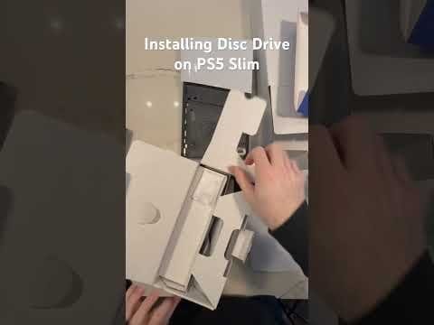 PS5 Slim (Digital) Disc Drive Installation #ps5 #ps5slim #ps5digital