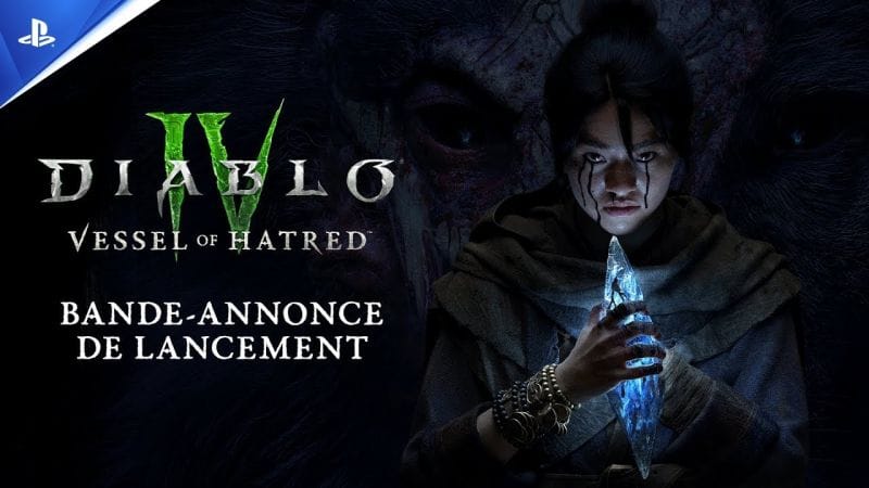 Diablo IV - Trailer de lancement de Vessel of Hatred | PS5, PS4
