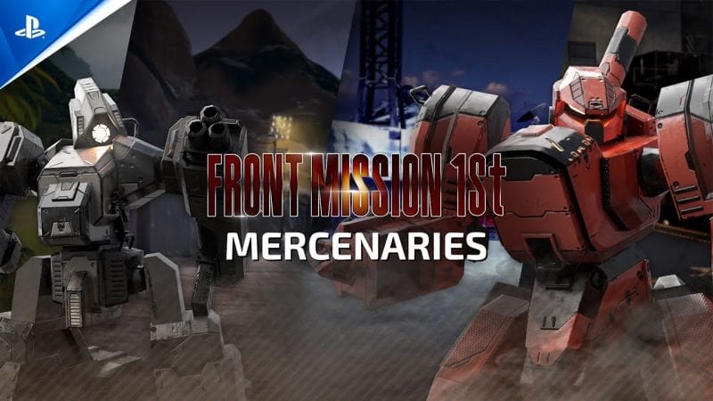 Front Mission 1st: Remake - 'Mercenaries' Update Release Date Announcement | PS5 & PS4 Games