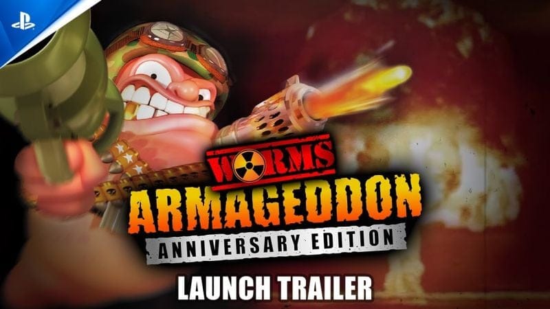 Worms Armageddon: Anniversary Edition - Launch Trailer | PS5 & PS4 Games