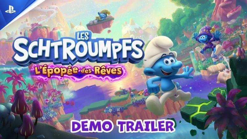 Les Schtroumpfs – L’Epopée des Rêves - Trailer de la démo - VF | PS5, PS4