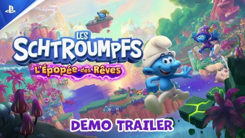 Les Schtroumpfs – L’Epopée des Rêves - Trailer de la démo - VF | PS5, PS4