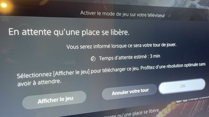 Rétabli mais pas entièrement