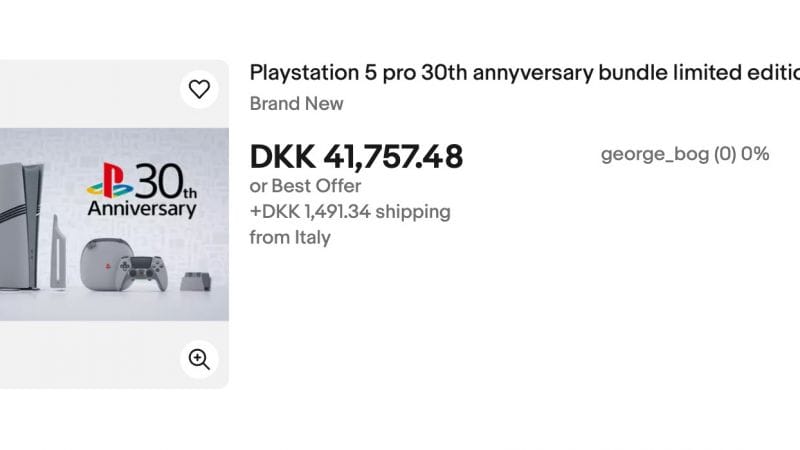 Si tu veux une PS5 30th Anniversary Edition au Japon, tu dois justifier de 30 heures de jeu.
