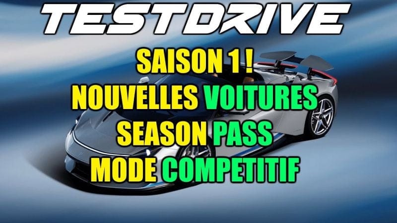 TEST DRIVE SOLAR CROWN : SAISON 1 : NOUVELLES VOITURES & MODES DE JEU