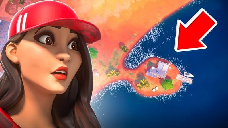 FAIRE TOP 1 QU'AVEC la NOUVELLE PETITE ÎLE sur FORTNITE ! 😲