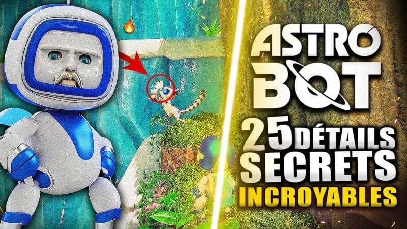 Astro Bot : 25 Petits Détails Cachés INCROYABLES ! (Secret & Détails)