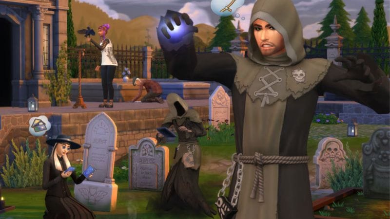 Les Sims 4 dévoile l'extension d'Halloween que tout le monde attendait