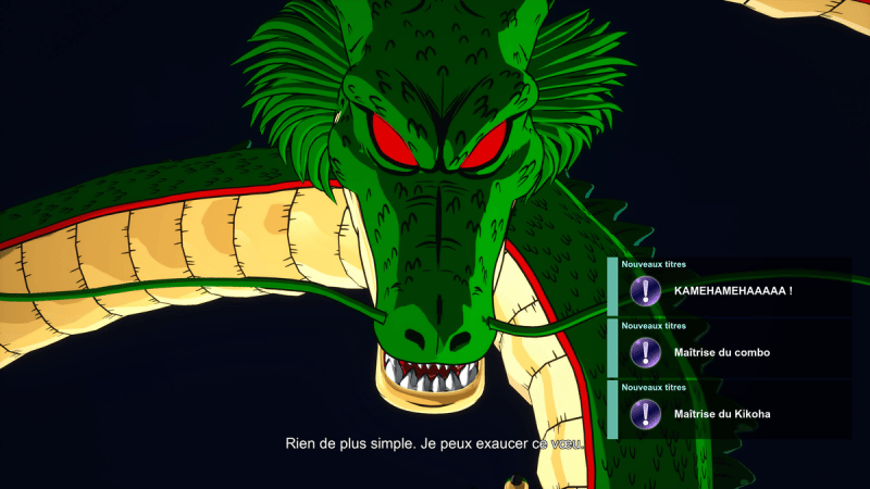 Shenron Dragon Ball Sparking Zero : Comment rassembler toutes les boules de cristal pour l'invoquer ?