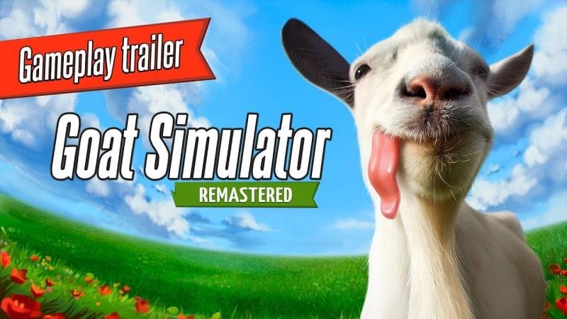 Pilgor la chèvre donne de ses nouvelles avec une date de sortie pour Goat Simulator Remastered