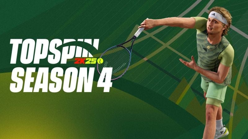 La saison 4 de TopSpin 2K25 débute cette semaine - Playscope