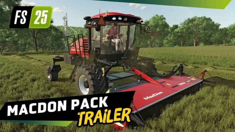 Farming Simulator 25 - MacDon Pack Trailer