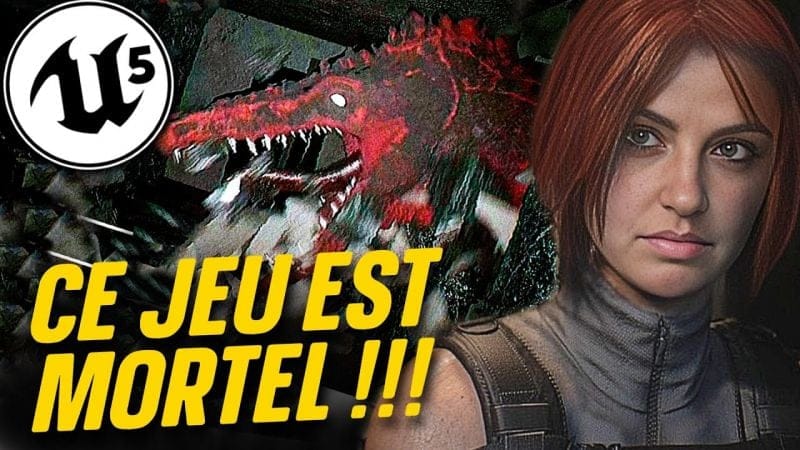 Ce jeu est mortel !!! Dino Crisis mixé avec Jurassic park ! Unreal Engine 5